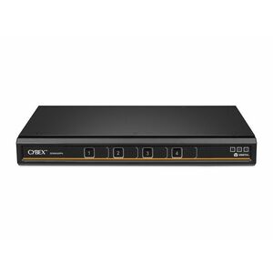 Vertiv AVOCENT Cybex 100 SCKM100 Digital e analógico Caixa de comutação KM - Compatível com TAA - 4 Computador(es) - 1 Uti