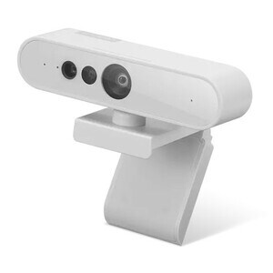Lenovo 510 Webcam - Cloud Gray - USB 2.0 Type A - 360° Angle - Microphone - For Computer, Notebook - Windows