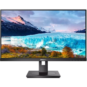 Philips 243S1 24 Zoll Klasse Full HD LCD-Monitor - 16:9 Format - Schwarz - 60,5 cm (23,8 Zoll) Viewable - IPS-Technologie 