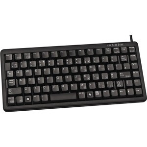 CHERRY G84-4100 Keyboard - Cable Connectivity - USB Interface - QWERTY Layout - Black - ML Keyswitch - 86 Key(s) - Noteboo