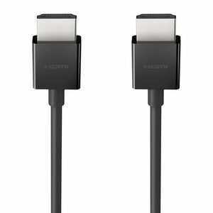 Belkin 2 m HDMI A/V Cable - 1 Piece - Cable for Xbox Series X, PlayStation 5, TV, MacBook, Apple TV - First End: 1 x HDMI 