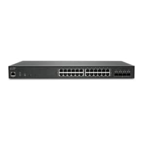 SonicWall SWS14-24FPOE 24 Ports Manageable Ethernet Switch - Gigabit Ethernet, 10 Gigabit Ethernet - 1000Base-T, 10GBase-X