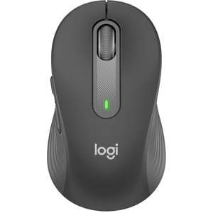 Logitech Signature M650 Rato - Bluetooth/Radiofrequência - USB - Ótico - 5 Taste(n) - 5 Programmable Button(s) - Grafite -