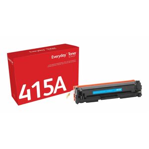 Xerox Everyday Standard Yield Laser Toner Cartridge - Single Pack 415A (W2031A) - Cyan - 1 / Pack - 2100 Pages