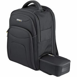 StarTech.com 15.6" Laptop Backpack w/ Removable Accessory Case, Professional IT Tech Backpack for Work/Travel/Commute, Nyl