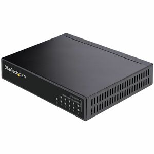 StarTech.com Unmanaged 2.5G Switch, 5 Port 2.5GBASE-T Unmanaged Ethernet Switch, Din Rail | Wall Mount, Multi-Gigabit, Aut