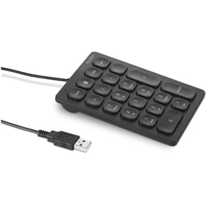 Kensington Wired Numeric Keypad - Cable Connectivity - USB Type A Interface - 21 Key(s) - 4 Hot Key(s) - Mac OS, ChromeOS,