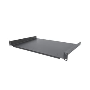 StarTech.com 1HE 19 Zoll Fachboden für netzwerk schrank, Freitragende Rack ablage, Frontmontage, Belastbarkeit 25kg, 30cm 