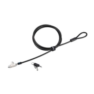 Kensington Slim N17 2.0 Keyed Laptop Lock for Wedge-Shaped Slots & Dell Notebooks - MOQ 25 - Master Keyed