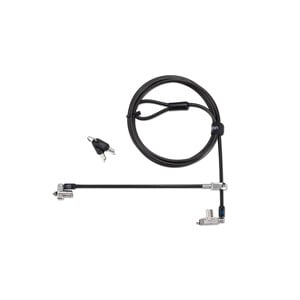 Kensington Slim N17 2.0 Keyed Dual Laptop Lock (25 Pack) - Master Keyed - Minimum Order Quantity is 25pcs.