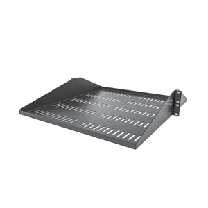 StarTech.com 2U Vented Server Rack Shelf - Center Mount Fixed 20" Deep Cantilever Rackmount Tray for 19" Data/AV/Network w