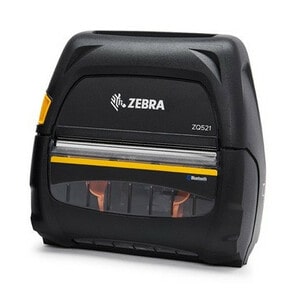 DT Printer ZQ521 4.45in/113mm Eng/Trdl Ch/Korean fonts Dual 802.11ac/Bluetooth 4.X linerless stnd battery APAC certs Group