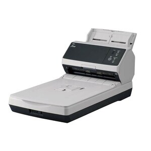 Fujitsu ImageScanner fi-8250 Flatbed/ADF Scanner - 600 dpi Optical - 24-bit Color - 8-bit Grayscale - 50 ppm (Mono) - 50 p