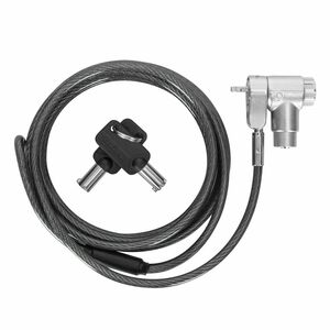 Targus DEFCON ASP95MKGLX-25 Cable Lock For Monitor, Notebook, Computer, Telephone, Docking Station - 1.98 m Cable - Patent