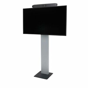 ITB - Opzione per fissaggio Soundbar POLY X50 video agli stand serie XPO, Kross e Kameleo sopra al monitor