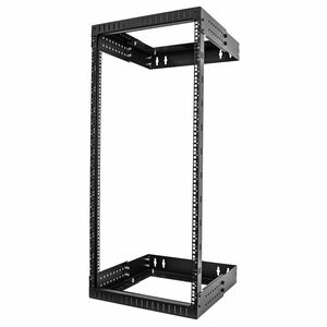 StarTech.com 24U Wandmontierbar Offene Ausführung Rackrahmen für Server, A/V-Geräte, Data Center, Computer, Switch, Patchf