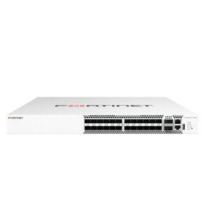FortiSwitch 1024E Layer 2/3 FortiGate switch controller compatible switch with 24 x GE/10GE SFP/SFP+ slots and 2 x 100GE Q