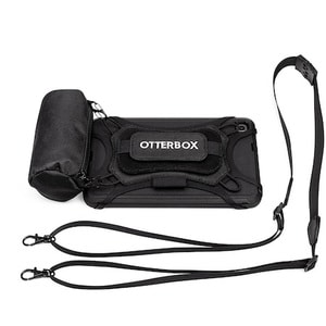 OtterBox Utility Carrying Case for 17.8 cm (7") to 22.9 cm (9") Tablet - Black - Hand Strap, Neck Strap - 194.1 mm Height 
