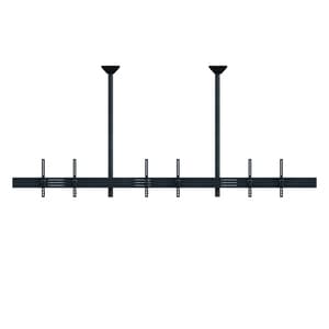 HAGOR comPROnents Deckenhalterung für Menüboard, Display - Schwarz - 3 Unterstützte(r) Display(s)Bildschirmgr�ße: 116,8 cm