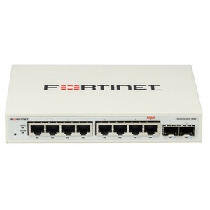 Fortinet FortiSwitch 108F Ethernet Switch - 8 Ports - Manageable - Gigabit Ethernet - 10/100/1000Base-T, 1000Base-X - 2 La