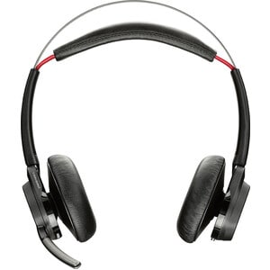 Plantronics Voyager Focus UC B825-M 无线 头戴式 立体声 耳机 - 双声道 - 头戴护耳式 - 4500 cm - 蓝牙