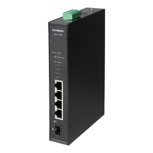 Switch Ethernet Edimax IGS-1105P 5 Porte - Gigabit Ethernet - 10/100/1000Base-T, 1000Base-X - 2 Layer supportato - Modular