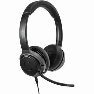 Targus Wired/Wireless Over-the-head, On-ear Stereo Headset - Black - Binaural - Supra-aural - Bluetooth - Omni-directional
