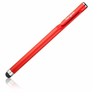 Targus AMM16501AMGL Stylus - 1 Piece - Capacitive Touchscreen Type Supported - Red - Tablet, Smartphone, Touchscreen Monit