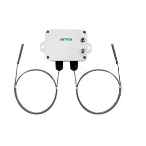 netvox Wireless 2-Gang Thermocouple Sensor - Type N - 20°C to 55°C