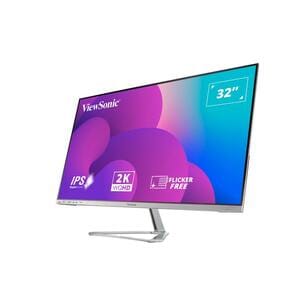ViewSonic VX3276-2K-MHD-2 32" Class WQHD LCD Monitor - 16:9 - White - 80 cm (31.5") Viewable - In-plane Switching (IPS) Te