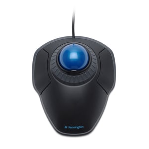 Kensington Orbit Wired Trackball with Scroll Ring - Optical - Cable - Wired - USB - Scroll Ring - 2 Button(s) - Symmetrical