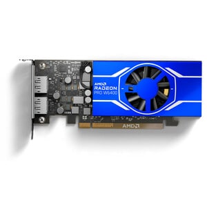AMD Radeon Pro W6400 Graphic Card - 4 GB GDDR6 - Half-height - 7680 x 4320 - PCI Express 4.0 x4 - DisplayPort - 2 x Displa