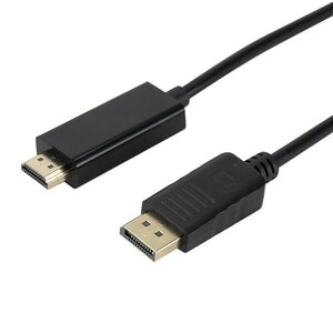 Câble A/V DCU - 3 m DisplayPort/HDMI - pour Périphérique audio/vidéo - 2e bout: 1 x HDMI 2.0 Digital Audio/Video - Male - 