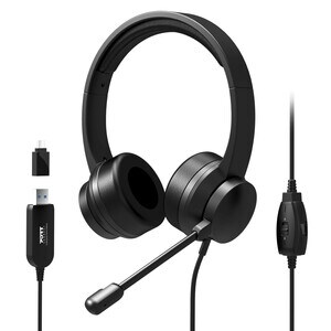 Port Comfort Wired Over-the-head Stereo Headset - Binaural - Supra-aural - 32 Ohm - 20 Hz to 20 kHz - 180 cm Cable - Omni-