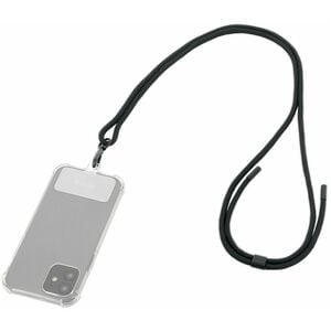 MOBILIS Adjustable Phone Strap - Hook Attachment - Black