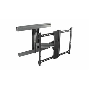 AD-WM-5060 full motion wall mount - capacity to 50kg (110lb) - screens 32" to 70" - arm extension 650mm (25.6") - Black