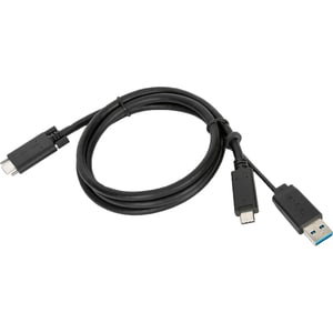 Targus ACC1135GLX 1.80 m USB/USB-C Data Transfer Cable - Cable for Docking Station - First End: 1 x USB Type C - Male - Se