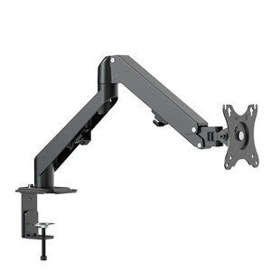 NEOMOUNTS GAS SPRING DESK MOUNT (CLAMP/GROMMET) BLACK 17-27IN
