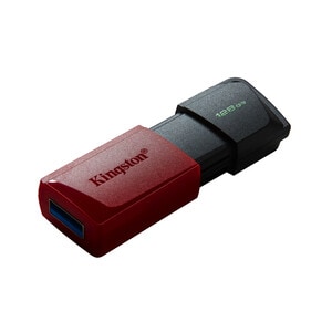 Kingston DataTraveler Exodia M DTXM 128 GB USB 3.2 (Gen 1) Flash Drive - Red, Black - 1 Pack
