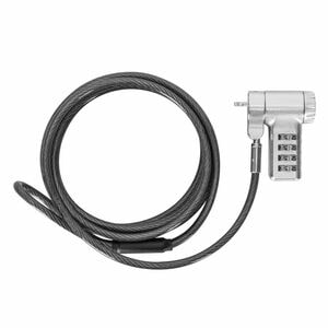 Targus DEFCON ASP96GLX-25S Cable Lock For Monitor, Notebook, Docking Station, Computer, Telephone - 1.98 m Cable - 4-digit