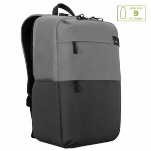 Targus Sagano EcoSmart TBB634GL Carrying Case (Backpack) for 39.6 cm (15.6") to 40.6 cm (16") Notebook - Grey - Drop Resis