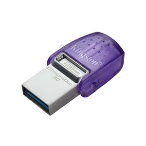 Kingston DataTraveler microDuo 3C DTDUO3CG3 128 GB USB 3.2 (Gen 1) Typ C, USB 3.2 (Gen. 1) Typ A Flash-Laufwerk - Lila - 2
