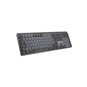 Logitech MX Mechanical Keyboard - Wireless Connectivity - French - AZERTY Layout - Graphite Grey - Tactile Optical Keyswit