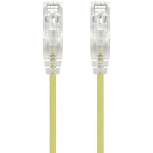 ALOGIC 1.5m Yellow Ultra Slim Cat6 Network Cable UTP 28AWG - Series Alpha