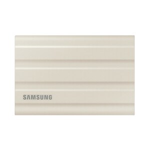 Samsung T7 MU-PE2T0K/WW 2 TB Portable Rugged Solid State Drive - External - Moonrock Beige - Desktop PC, MAC Device Suppor