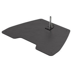 ADB-FS freestanding floor base - creates freestanding digital signage solutions - steel - Black