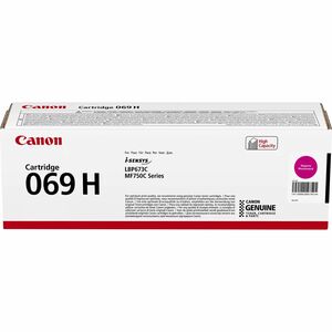 Canon 069H Original High Yield Laser Toner Cartridge - Magenta Pack - 5500 Pages