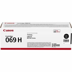 Canon 069H Original High Yield Laser Toner Cartridge - Black Pack - 7600 Pages