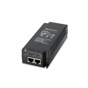 Microchip PD-9501GC PoE Injector with power cord - 120 V AC, 230 V AC Input - 1 x Ethernet Input Port(s) - 1 x RJ-45 Outpu