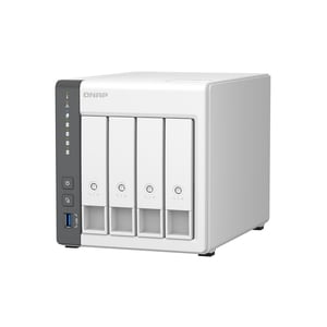 QNAP TS-433-4G 4 x Total Bays SAN/NAS Storage System - 4 GB Flash Memory Capacity Cortex A55 Quad-core (4 Core) 2 GHz - 4 